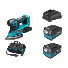 Dedra Set Slefuitor delta SAS+ALL cu 2 acumulatori Li-Ion 18V 4.0Ah incarcator 60W si geanta Dedra Set Slefuitor delta SAS+ALL cu 2 acumulatori Li-Ion 18V 4.0Ah incarcator 60W si geanta